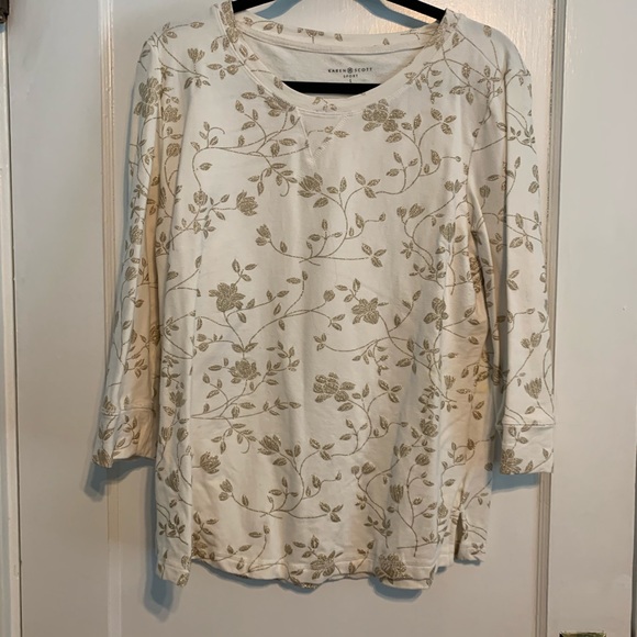 Liz Claiborne Argyle Sweater - Picture 5 of 5